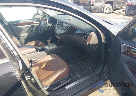 2013 Hyundai Genesis 3.8 из США, поврежденный, VIN KMHGC4DDXDU232657